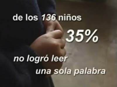 35 porciento de niños en Lima peru no saben leer