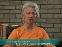 María Eugenia Paniagua (Secretaria General de la CECC/SICA)